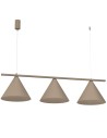 Zobacz Milagro Lampa wisząca CAPITAL TAUPE 3xGX53 MLP2473