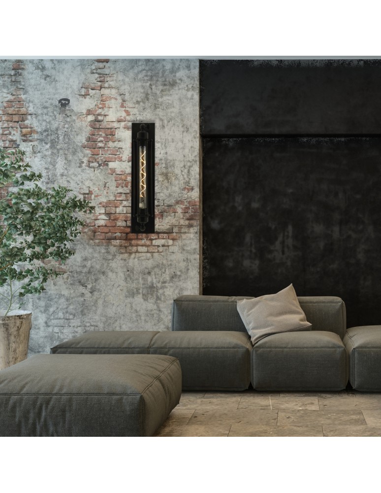 Loft wall lamps - industrial - Abigali Retro Loft wall lamp 47 x 10 x 12 cm - product kolory-swiatla.pl 2
