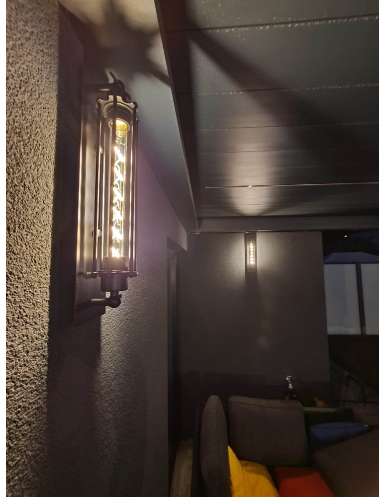 Loft wall lamps - industrial - Abigali Retro Loft wall lamp 47 x 10 x 12 cm - product kolory-swiatla.pl 8