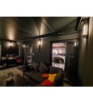 Abigali Kinkiet Retro Loft 47 x 10 x 12 cm