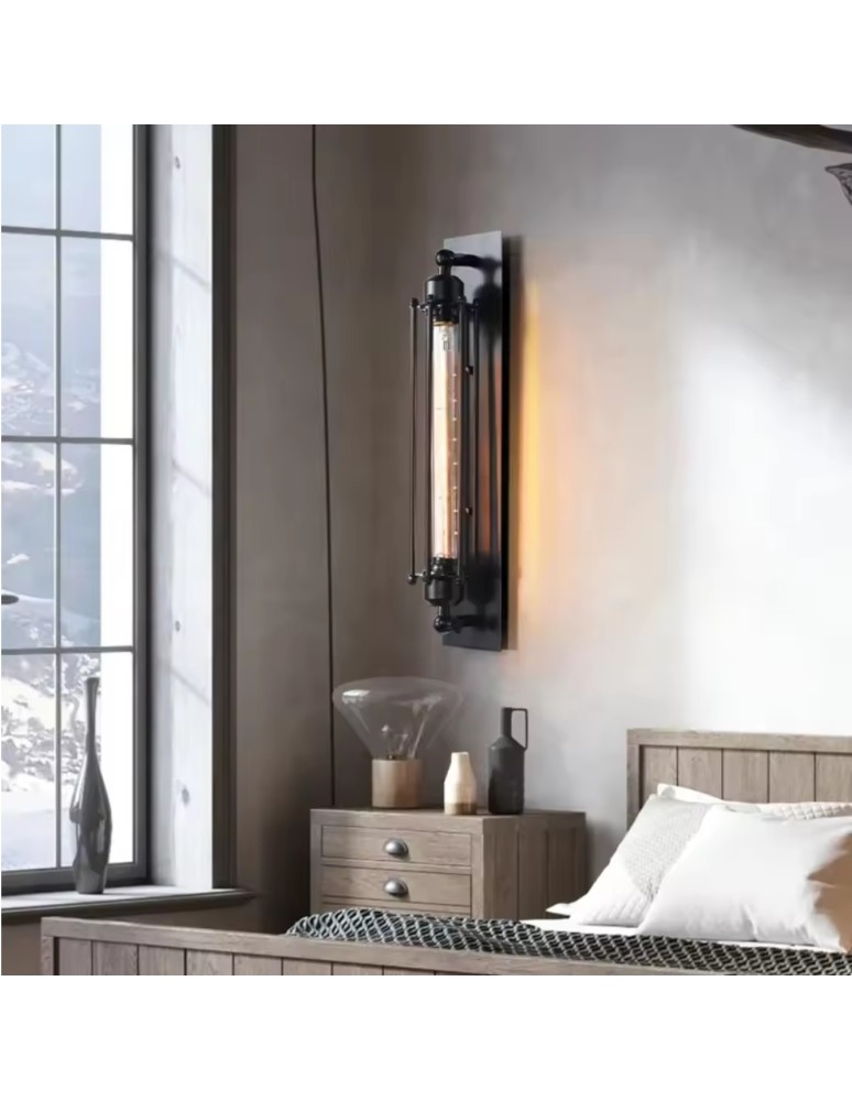 Loft wall lamps - industrial - Abigali Retro Loft wall lamp 47 x 10 x 12 cm - product kolory-swiatla.pl 12