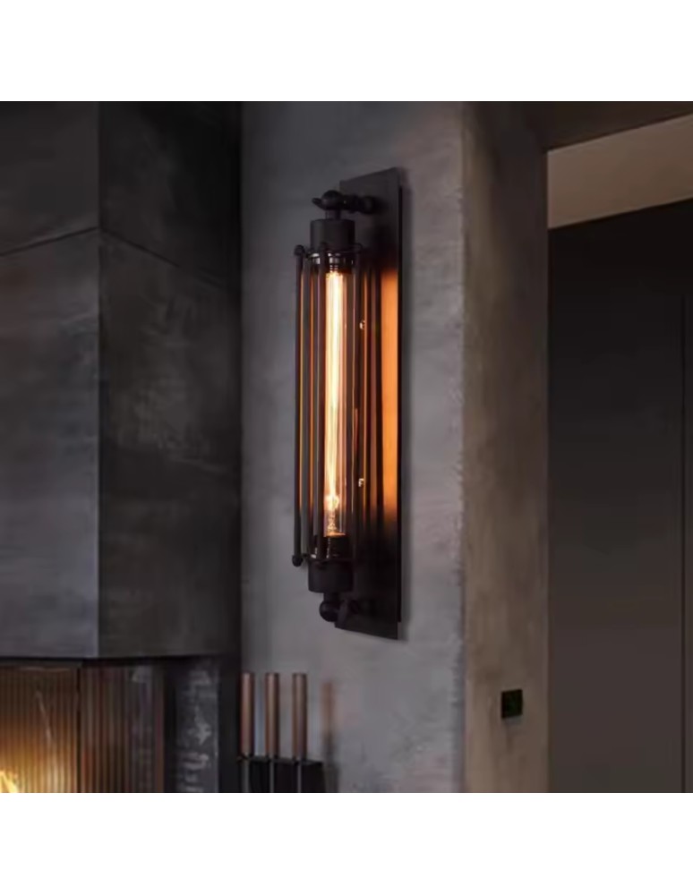 Loft wall lamps - industrial - Abigali Retro Loft wall lamp 47 x 10 x 12 cm - product kolory-swiatla.pl 13