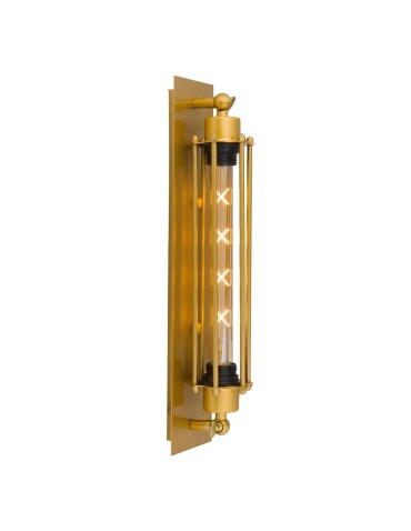 Abigali Retro Loft wall lamp E27 gold