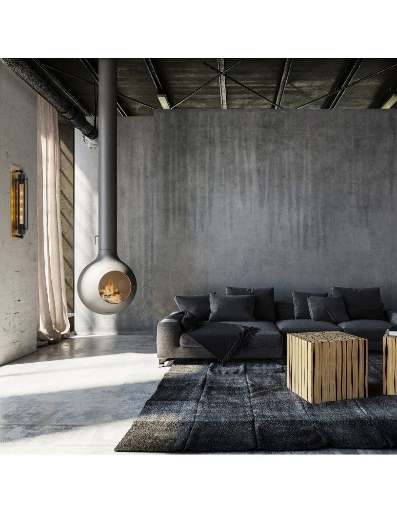 Loft wall lamps - industrial - Abigali Retro Loft wall lamp E27 gold-black - product kolory-swiatla.pl 2