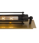Loft wall lamps - industrial - Abigali Retro Loft wall lamp E27 gold-black - product 6