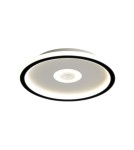 LED ceiling lamps - Abigali LED Round Slim Motion Plafond with adjustable PIR motion sensor 4000K black - product 1