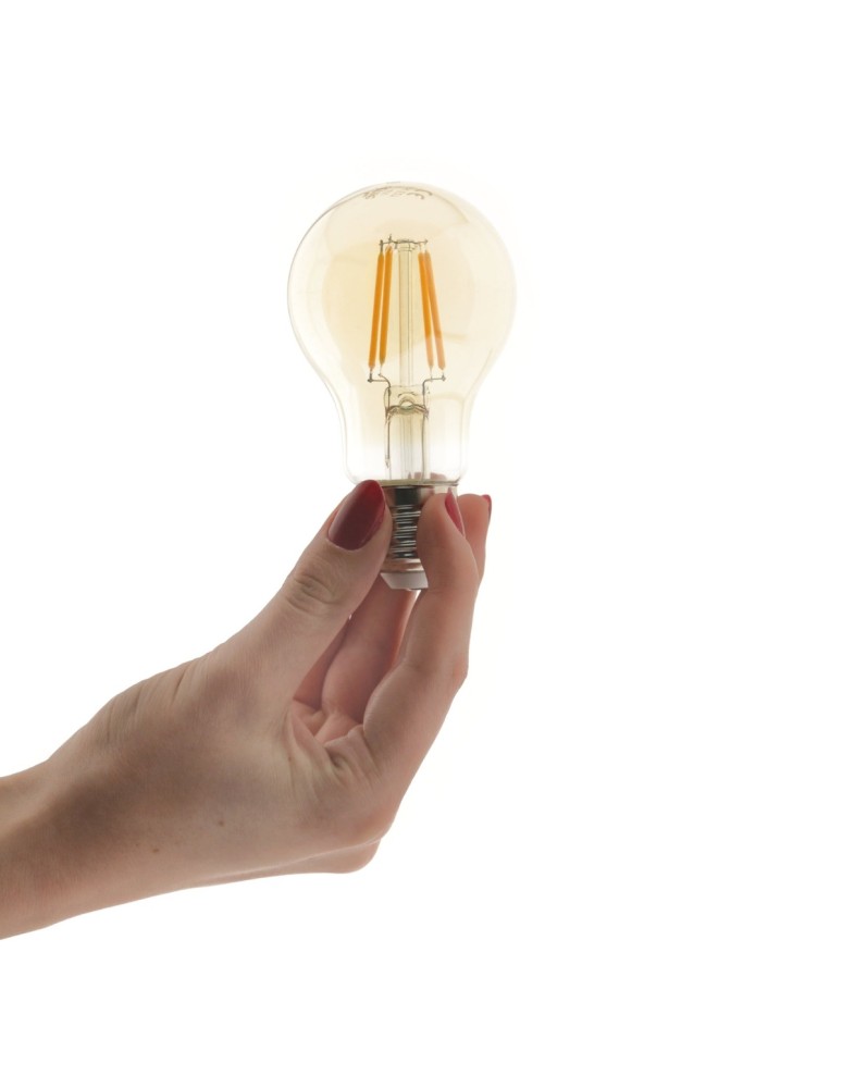 Abigali Żarówka LED A60 Amber Greenie Line 4W E27 Abigali Żarówka LED A60 Amber Greenie Line 4W E27