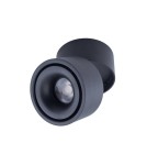 Abigali Oprawa natynkowa czarna regulowana Posh Cree COB 12W 3000K CRI90+ 20°