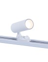 Abigali Posh Cree COB 12W 3000K CRI90+ 36° white 3-phase rail spotlight.