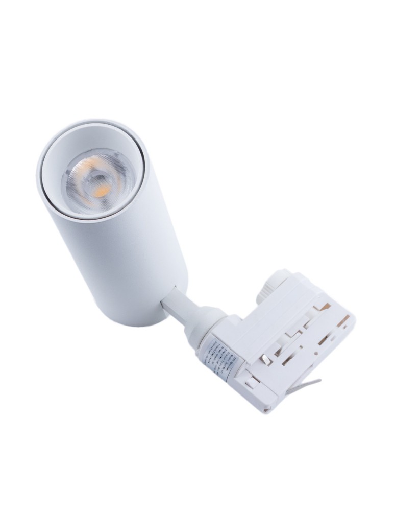 Lamps for 3-phase busbars - Abigali Posh Cree COB 12W 3000K CRI90+ 36° white 3-phase rail spotlight. - product kolory-swiatla.pl 5