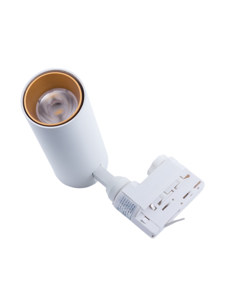 Lamps for 3-phase busbars - Abigali Posh Cree COB 12W 3000K CRI90+ 36° white 3-phase rail spotlight. - product kolory-swiatla.pl 6