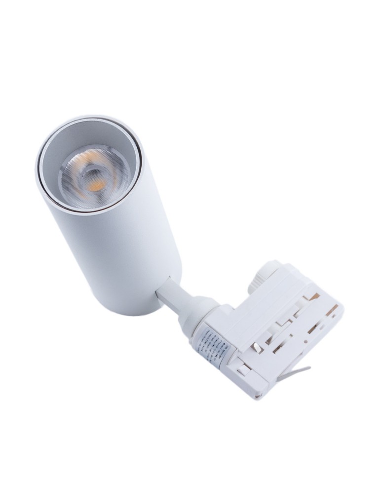 Abigali Reflektor szynowy biały 3-fazowy Posh Cree COB 12W 3000K CRI90+ 36°