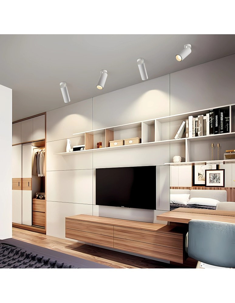 Spotlight ceiling lamps - Abigali Posh white Cree COB 12W 3000K CRI90+ 36° ceiling luminaire. - product kolory-swiatla.pl 2