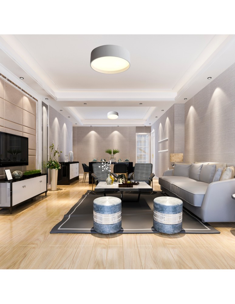 LED ceiling lamps - Abigali LED Plafon Round 390*110mm 20W 3000K - product kolory-swiatla.pl 2