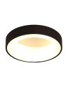 Abigali LED plafond round black 450*110mm 20W - three colors, dimmable - Pilot