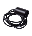 Abigali Zawiesie do żarówek E27 Czarne Abigali Zawiesie do żarówek E27 Czarne