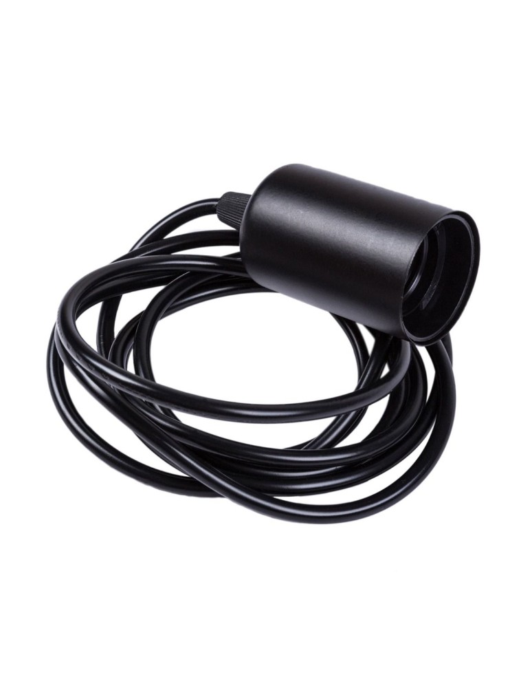 Abigali Zawiesie do żarówek E27 Czarne Abigali Zawiesie do żarówek E27 Czarne