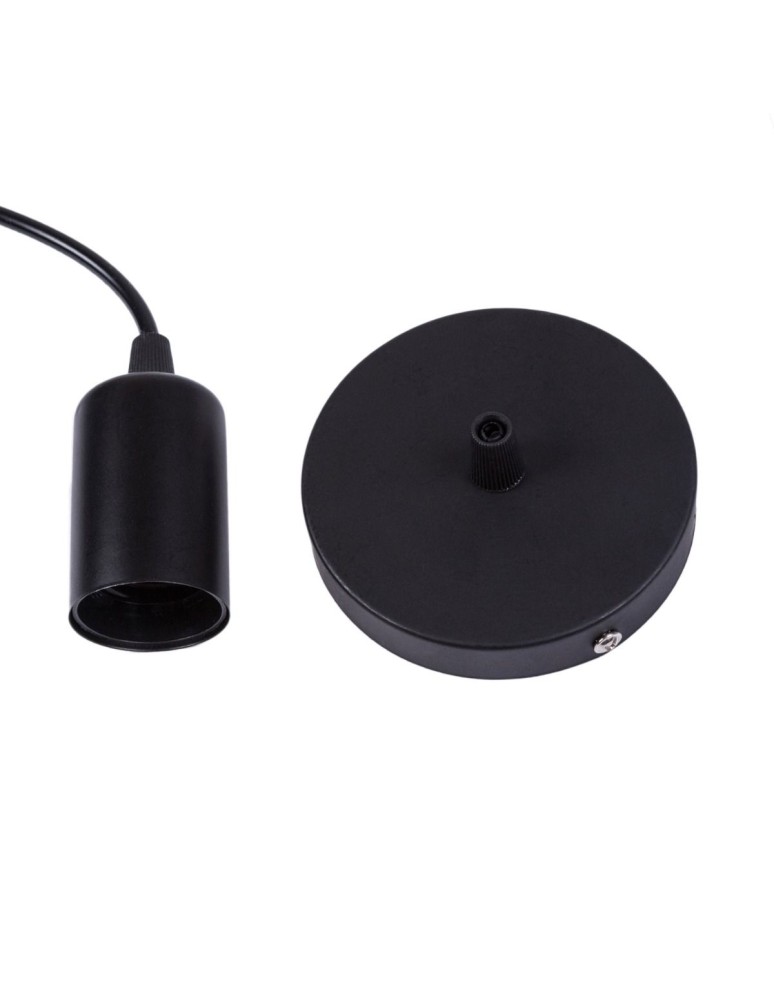 Abigali Zawiesie do żarówek E27 Czarne Abigali Zawiesie do żarówek E27 Czarne