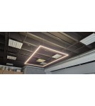 Abigali Lampa liniowa LED Rectangle System double side prostokąt WW