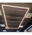 Abigali Lampa liniowa LED Rectangle System double side prostokąt WW