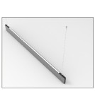 Abigali Lampa liniowa LED Rectangle System double side prostokąt CW