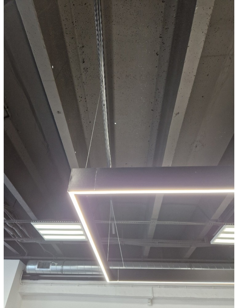 Abigali Lampa liniowa LED Rectangle System double side prostokąt CW