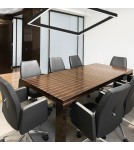 Abigali Lampa liniowa LED Square System double side kwadrat 120x120 NW