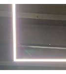 Abigali Lampa liniowa LED Square System double side kwadrat 120x120 NW