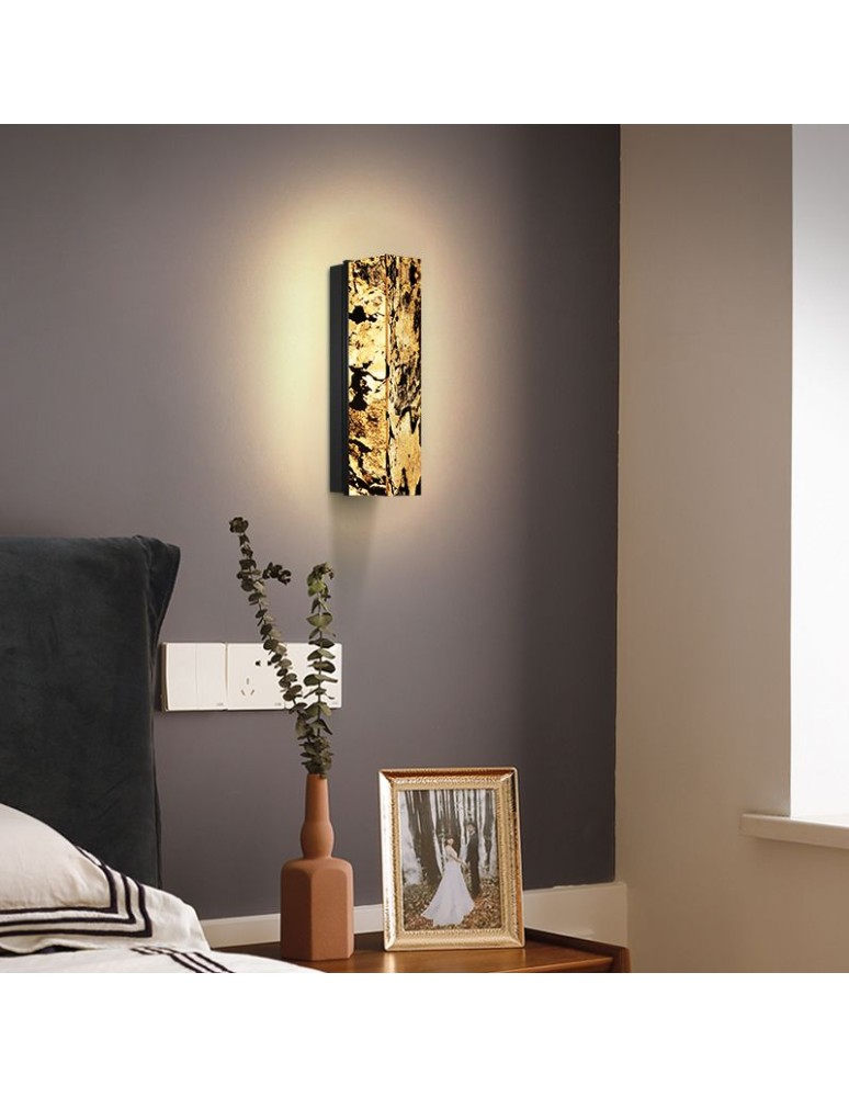 Wall lamps - Abigali Wall lamp 6616 Marble Stone 607Y 6W 3000K 6 x 6 x 25 cm - product kolory-swiatla.pl 2