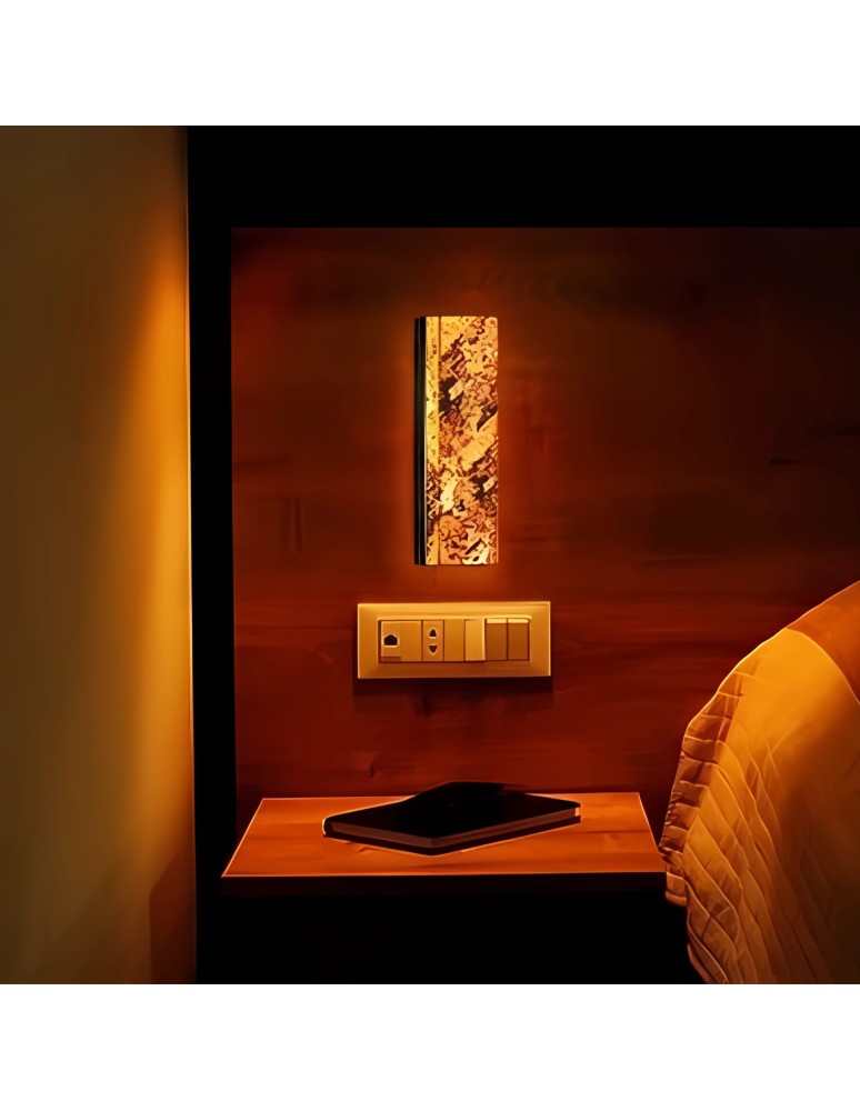 Wall lamps - Abigali Wall lamp 6616 Marble Stone 606R 6W 3000K 6 x 6 x 25 cm - product kolory-swiatla.pl 5