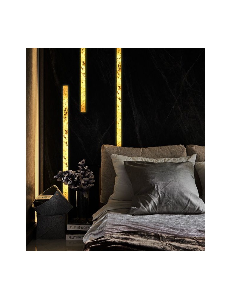 Abigali Lampa ścienna 6611 Marble Stone 607Y 28W 3000K 5 x 5 x 120 cm