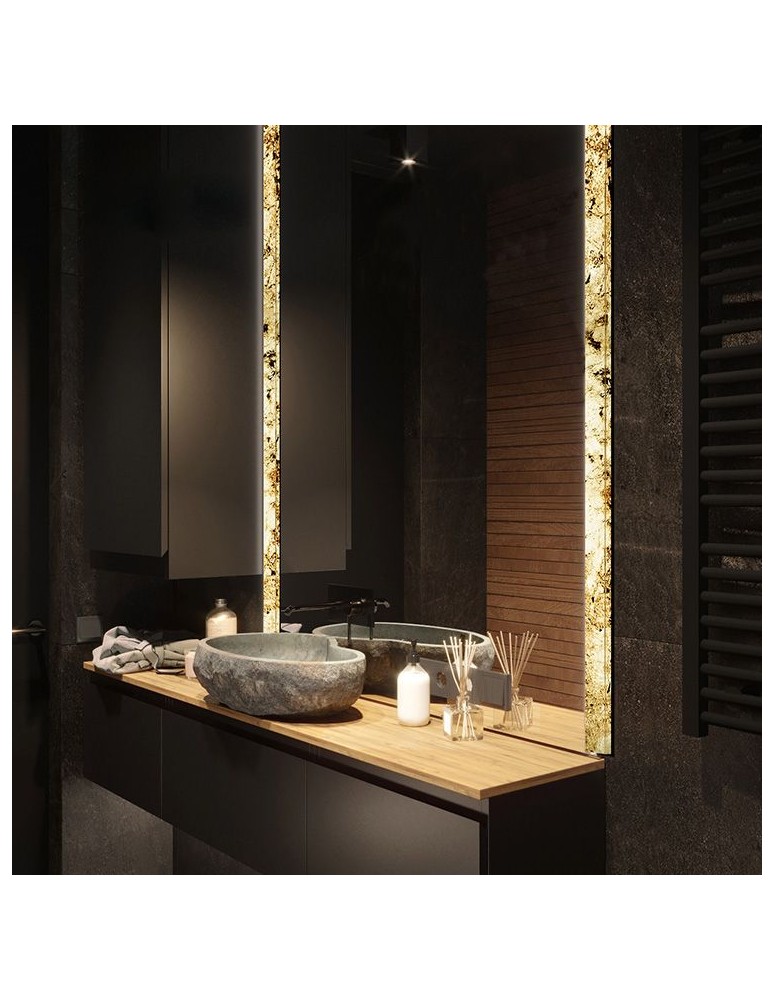 Abigali Lampa ścienna 6611 Marble Stone 607Y 28W 3000K 5 x 5 x 120 cm