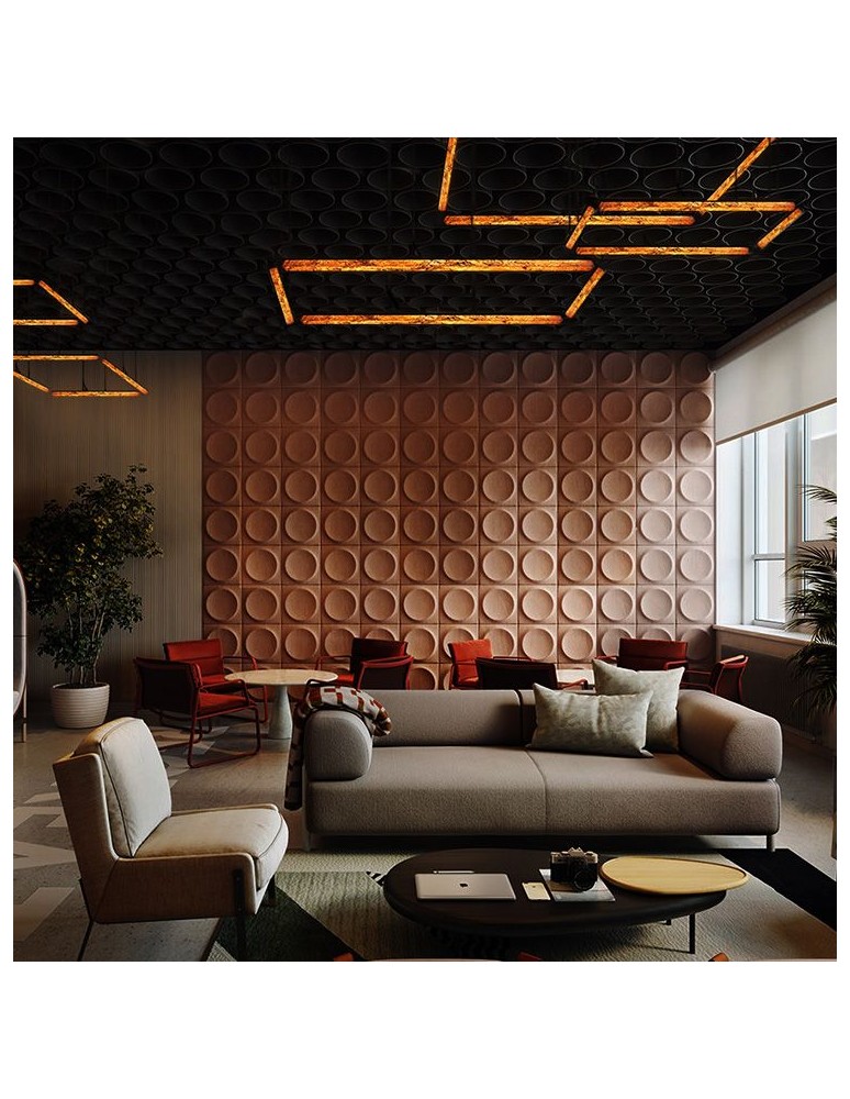 Abigali Lampa ścienna 6611 Marble Stone 606R 28W 3000K 5 x 5 x 120 cm