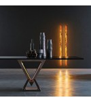 Abigali Lampa ścienna 6611 Marble Stone 606R 28W 3000K 5 x 5 x 120 cm