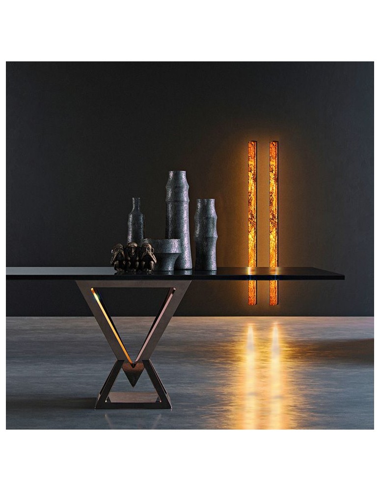 Abigali Lampa ścienna 6611 Marble Stone 606R 28W 3000K 5 x 5 x 120 cm