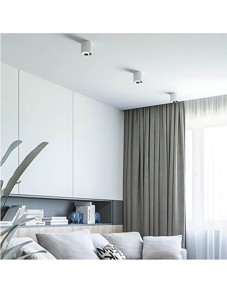 Ceiling downlights - tubes - Abigali Spot Vaiolett 10W NW White ceiling luminaire - product kolory-swiatla.pl 3