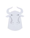 Abigali LED Bull Wall Lamp White