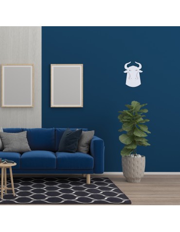 Abigali LED Bull Wall Lamp White - product 2