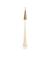 Abigali Glamour Pendant Lamp Melted Gold 3W 3000K, gold