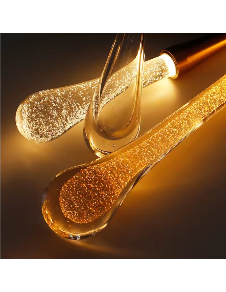 Abigali Glamour Lampa wisząca Melted Gold 3W 3000K, złoty