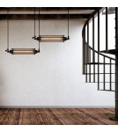 Abigali Lampa wisząca Retro Pozioma