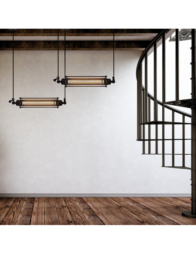 Abigali Lampa wisząca Retro Pozioma