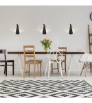 Abigali Kinkiet LED Paw Pawn Czarny