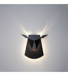 Wall lamps - Abigali LED Deer Wall lamp Black - product 4