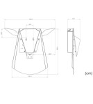 Wall lamps - Abigali LED Deer Wall lamp Black - product 7