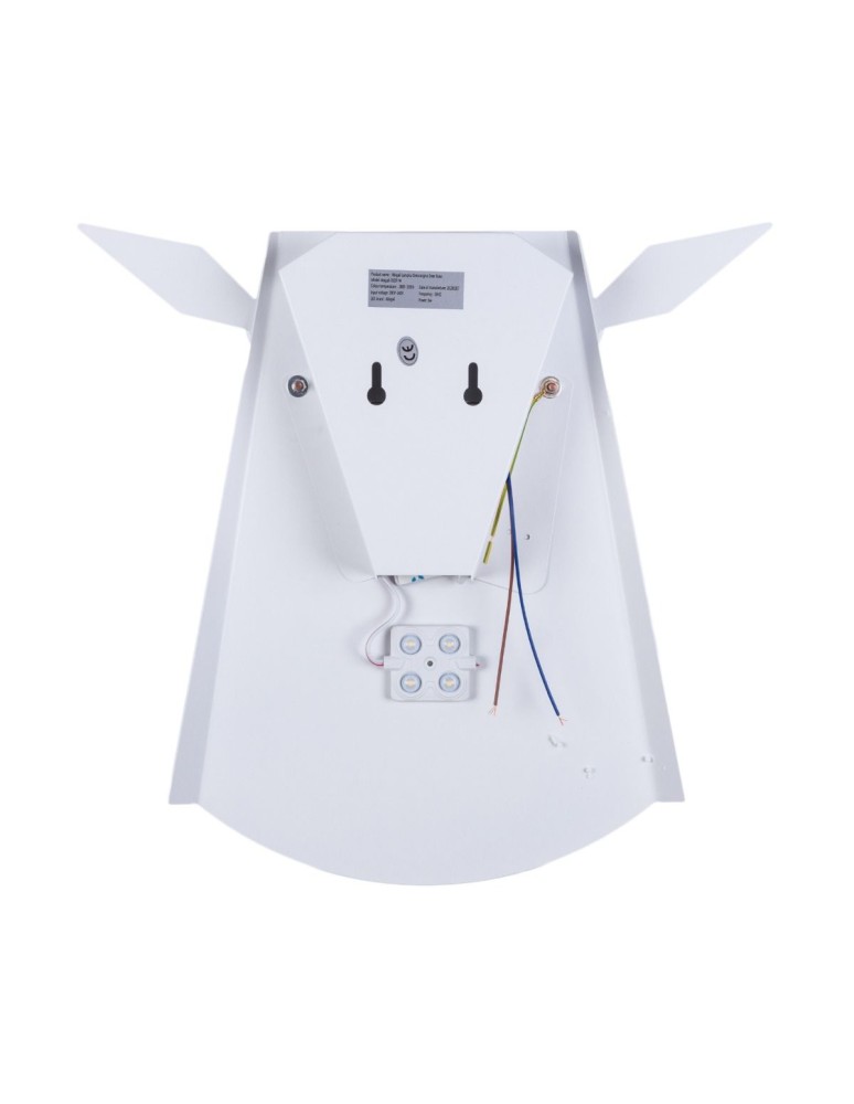 Abigali Kinkiet LED Jeleń Deer Biały