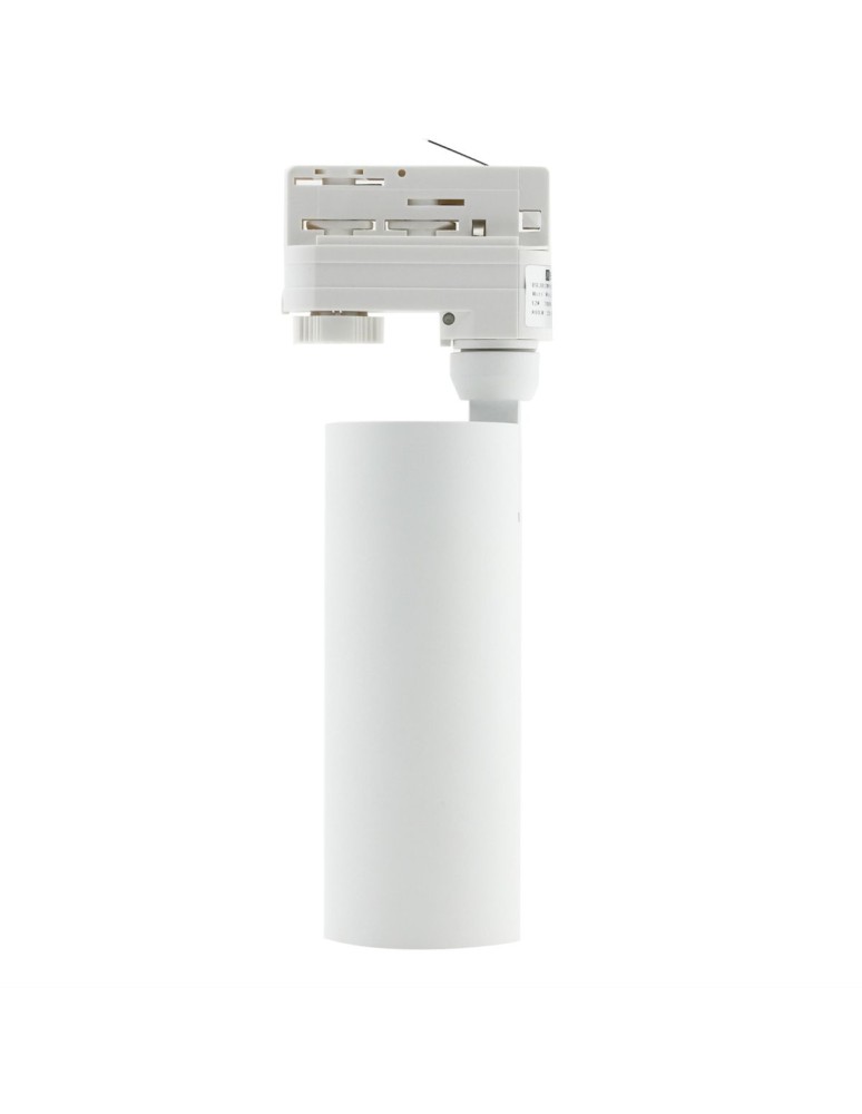 Lamps for 3-phase busbars - Abigali 3-phase rail luminaire CRI90+ 24° 12W WW white matt + gold ring - product kolory-swiatla.pl 3