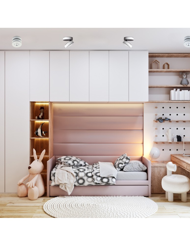 Spotlight ceiling lamps - Abigali Ceiling luminaire 12W 24° 3000K CRI+90 - product kolory-swiatla.pl 2