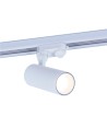 Abigali Posh Cree COB 12W 4000K CRI90+ 36° white 3-phase rail spotlight.