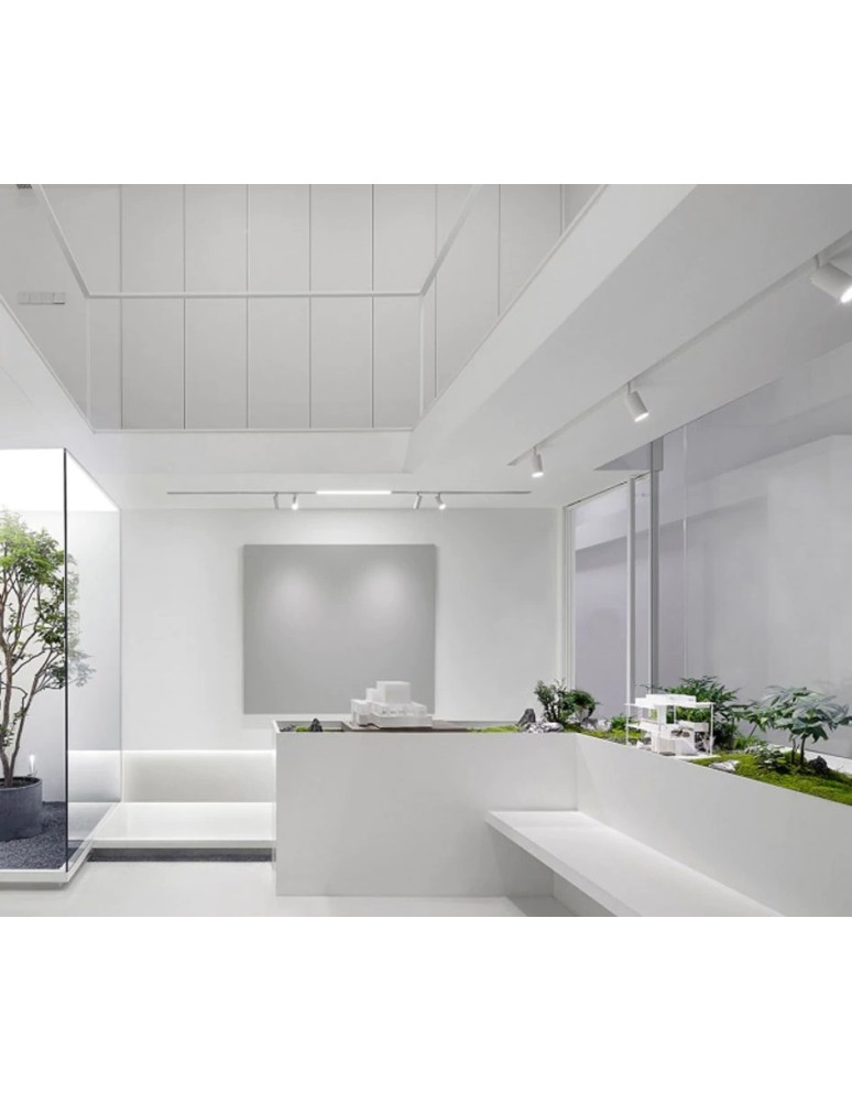 Abigali Reflektor szynowy biały 3-fazowy Posh Cree COB 12W 4000K CRI90+ 36°